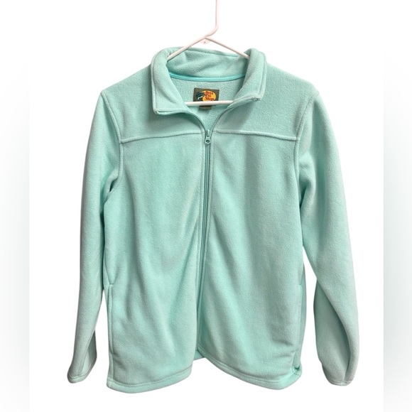 Bass Pro Shops Jackets & Blazers - Bass Pro Shops Green Fleece Zip-Up Jacket